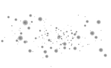 3d animation array of balls in space