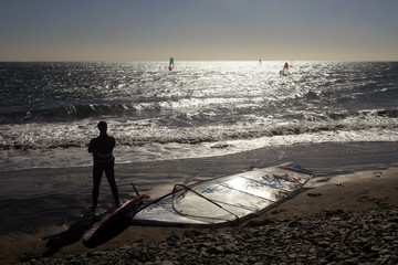 Naklejka premium surfschule