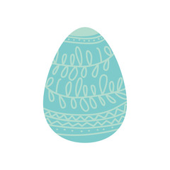 easter egg isolated icon