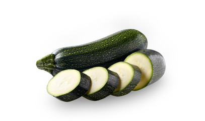 Fresh zuchini in closeup - Image