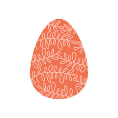 easter egg isolated icon