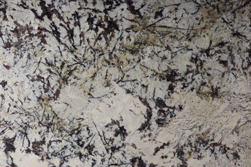 Light granite with dark patterns on the surface, called Delicatus Cream