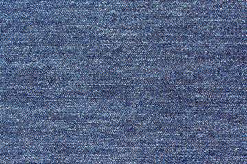 Close up of blue denim jeans.