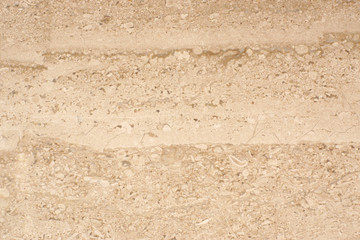 Beige marble with striped patterns, called Travertino Alabastrino