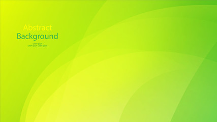 Green color and Yellow color background abstract art vector 