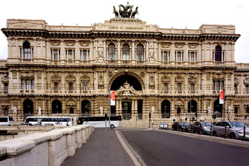 Fototapeta na wymiar Court House in Rome