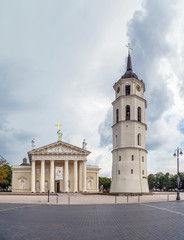 Fototapeta na wymiar Vilnius Cathedral, Lithuania