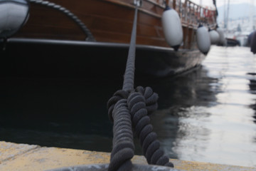 black rope