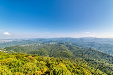 Mountain landscape. Sunny day.