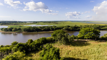 Fototapeta na wymiar Baía Tamengo - River Paraguai - Pantanal