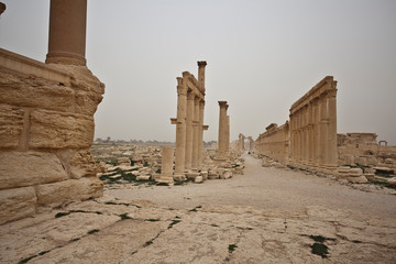 Ruins of ancient Palmyra, Syria.