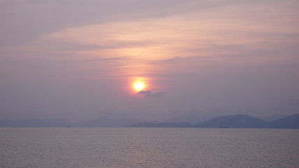 ﾋﾟﾝｸの夕日