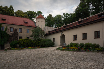 Castle in Pieskowa Skala in Ojcowski National Park, Malopolskie, Poland