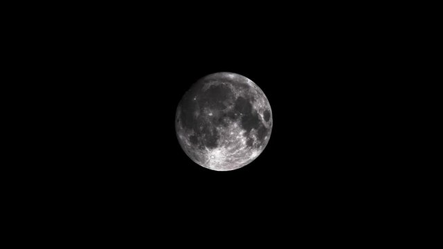 an approximation to the full moon night, beautiful
