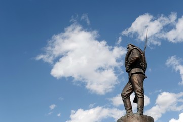 Monument to the heroes of the First World War on Poklonnaya Hill in Moscow