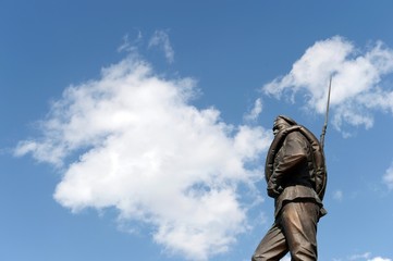 Monument to the heroes of the First World War on Poklonnaya Hill in Moscow