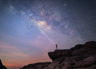 Milkyway grand canyon in Thailand