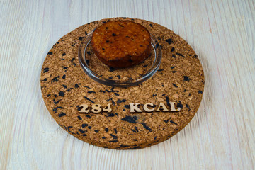 calorie products cutlet pork 284 kcal 100 grams diet