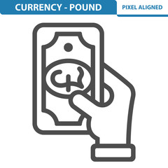 Currency - Pound Icon