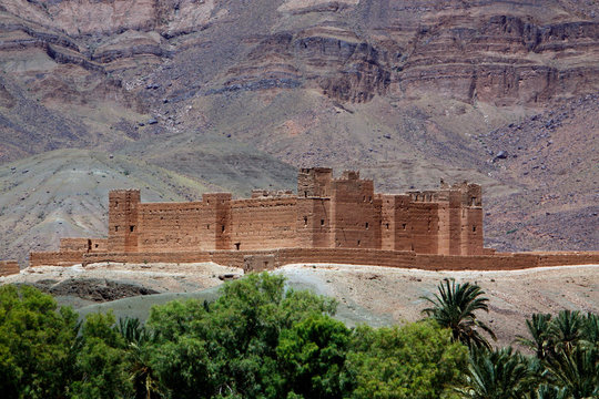 Marokko, Agdz, Dra Tal, Kasbah Tamnougalte