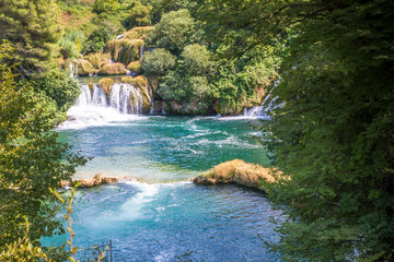 Naklejka premium Parco Naturale di Krka (Croazia)