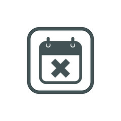 Modern Icon Calendar Button Applications