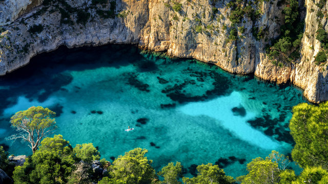 S&uuml;d Frankreich K&uuml;ste national park Calanques Parc national des Calanques, t&uuml;rkises wasser