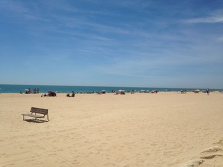 Naklejka premium Beach