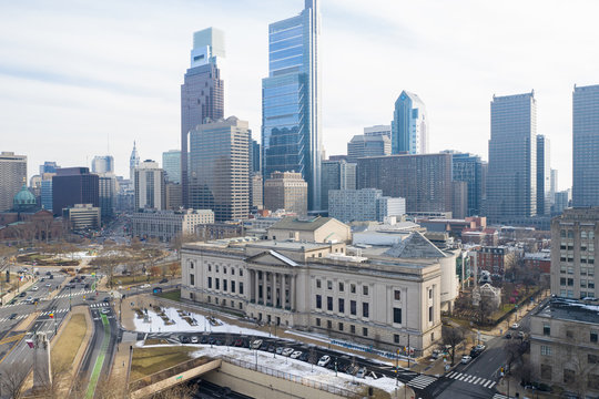 Aerial Photo Of The Franklin Institute Philadelphia PA