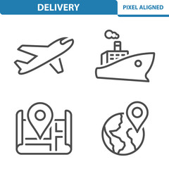 Delivery & Logistics Icons