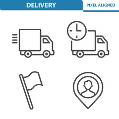Delivery & Logistics Icons