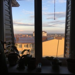 View at window