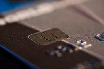credit card chip detail
