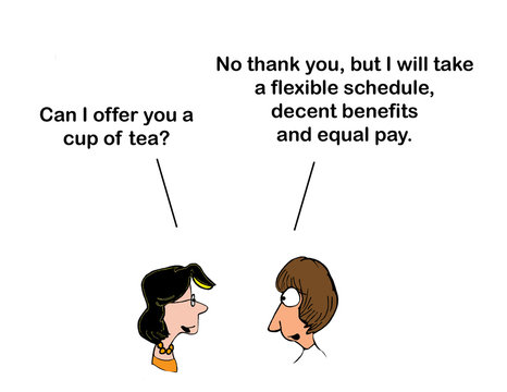 Woman expresses a desire for rights