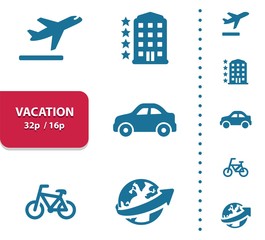 Vacation Icons