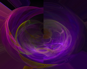 digital abstract fractal, fantasy design