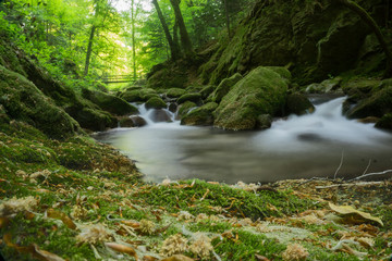Wasserfälle im Schwarzwaldwald