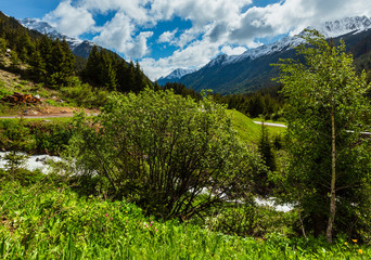 Silvretta Alps view, Austria
