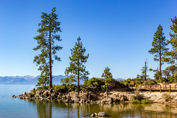 Scenic view Lake Tahoe