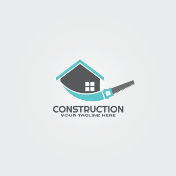 Real estate or house icon for building  construction