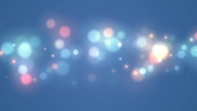 Abstract beautiful blur bokeh light effect 4k video. Sparkling magical dust particles. Magic concept.Abstract Light Bokeh Background