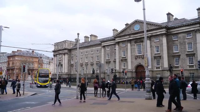 Dublin in motion timelapse