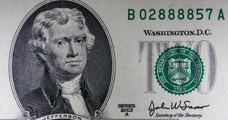Thomas Jefferson is a prominent figure in the War of Independence of the United States, one of the authors of the Declaration of Independence (1776), and the 3rd President of the United States in 1801