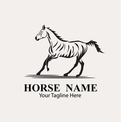 HORSE LOGO DESIGNS CONCEPT