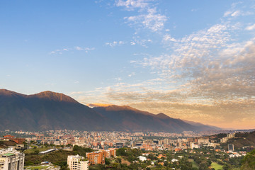 Fototapeta na wymiar Spectacular View of Avila Mountain in Venezuela