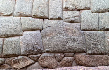 January 20, 2019 Hatun Rumiyoc Street (Cusco City) Peru, twelve-angled stone