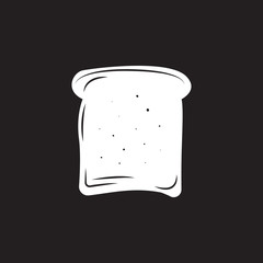 Bread slices icon. Simple element illustration. Bread slices symbol design template. Can be used for web and mobile