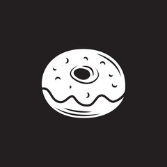 Doughnut icon. Simple element illustration. Doughnut symbol design template. Can be used for web and mobile