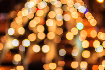 Obraz premium Abstract blur of Evening traffic jam on road in city. Out of focus lights from cars in a traffic jam. lights car traffic jam of a street road at night. Road traffic jam night,blur focus