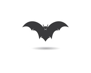 Bat logo template vector icon illustration design